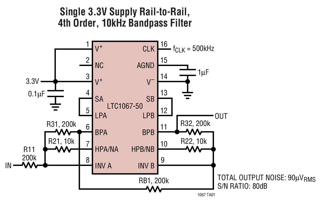 LTC1067-50Ӧͼ